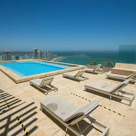 En Edificio Murano Elite Frente A Playas De Bocagrande Apartamento